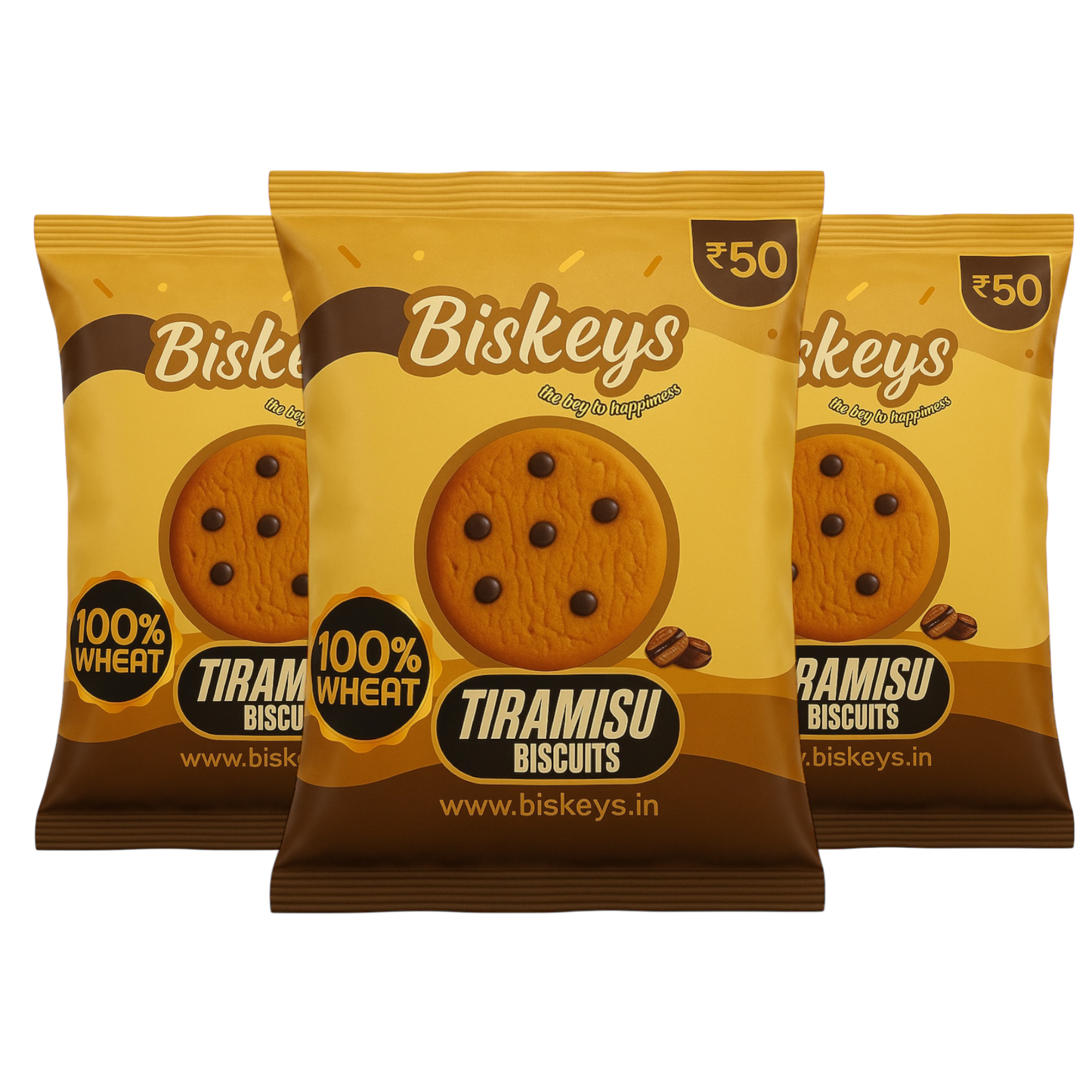 Biskeys Tiramisu Biscuits (Pack of 3)