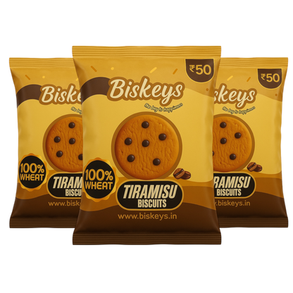 Biskeys Tiramisu Biscuits (Pack of 3)